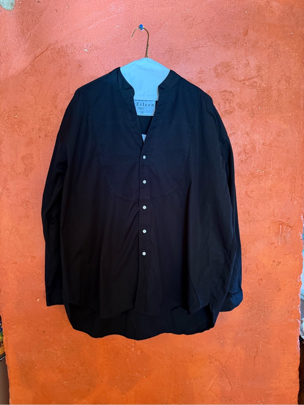 Frank & Eileen Black Long Sleeve Shirt Men's Size Large